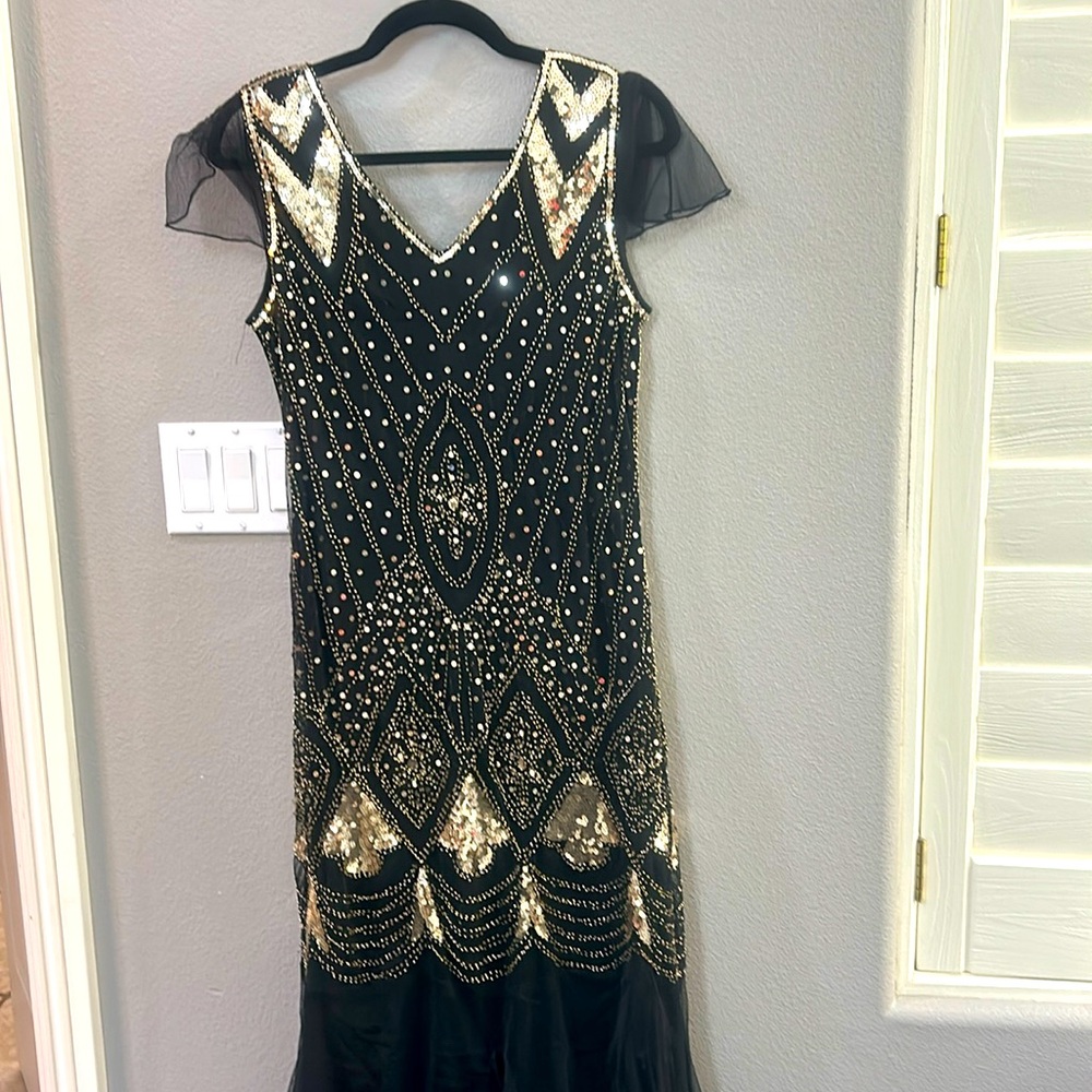 Long Flapper dress Small
